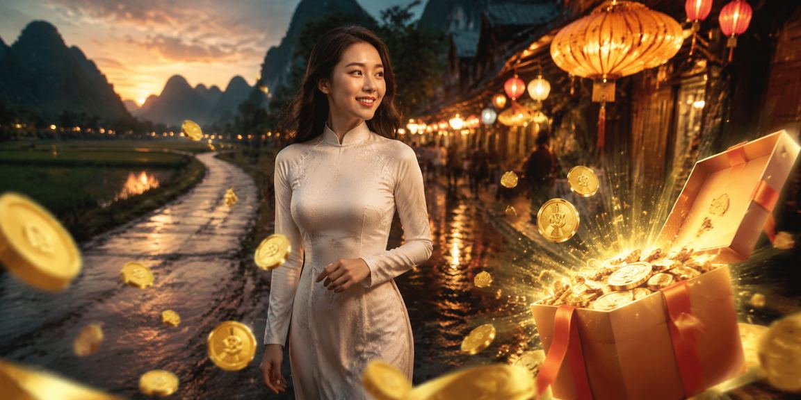 Cảnh chợ đêm tại Ninh Bình với người dân tham gia giải trí và đặt cược thể thao