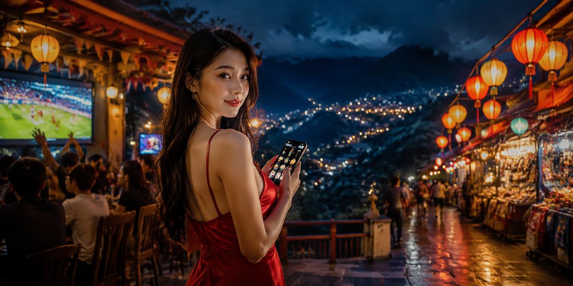 Người dùng tại Sapa đăng ký tài khoản cá cược và nhận thưởng tại chợ đêm